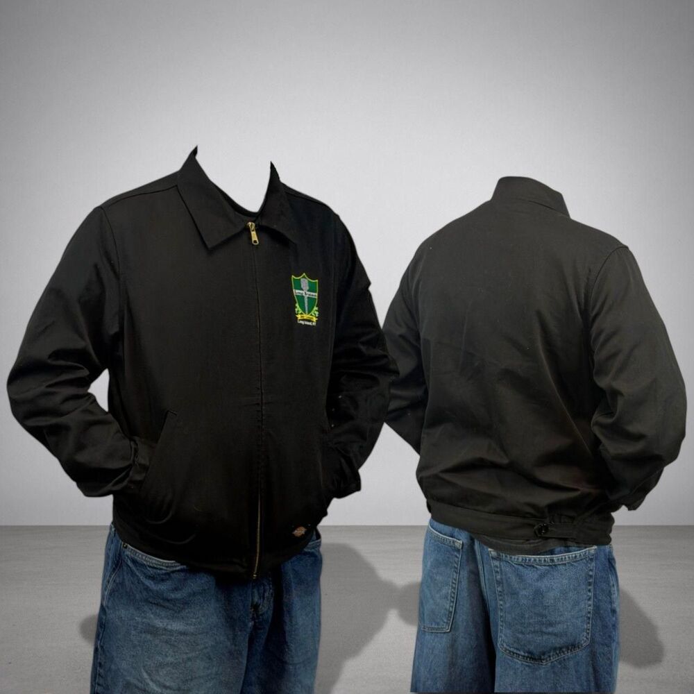 Dickies Men's Black and Navy Jacket